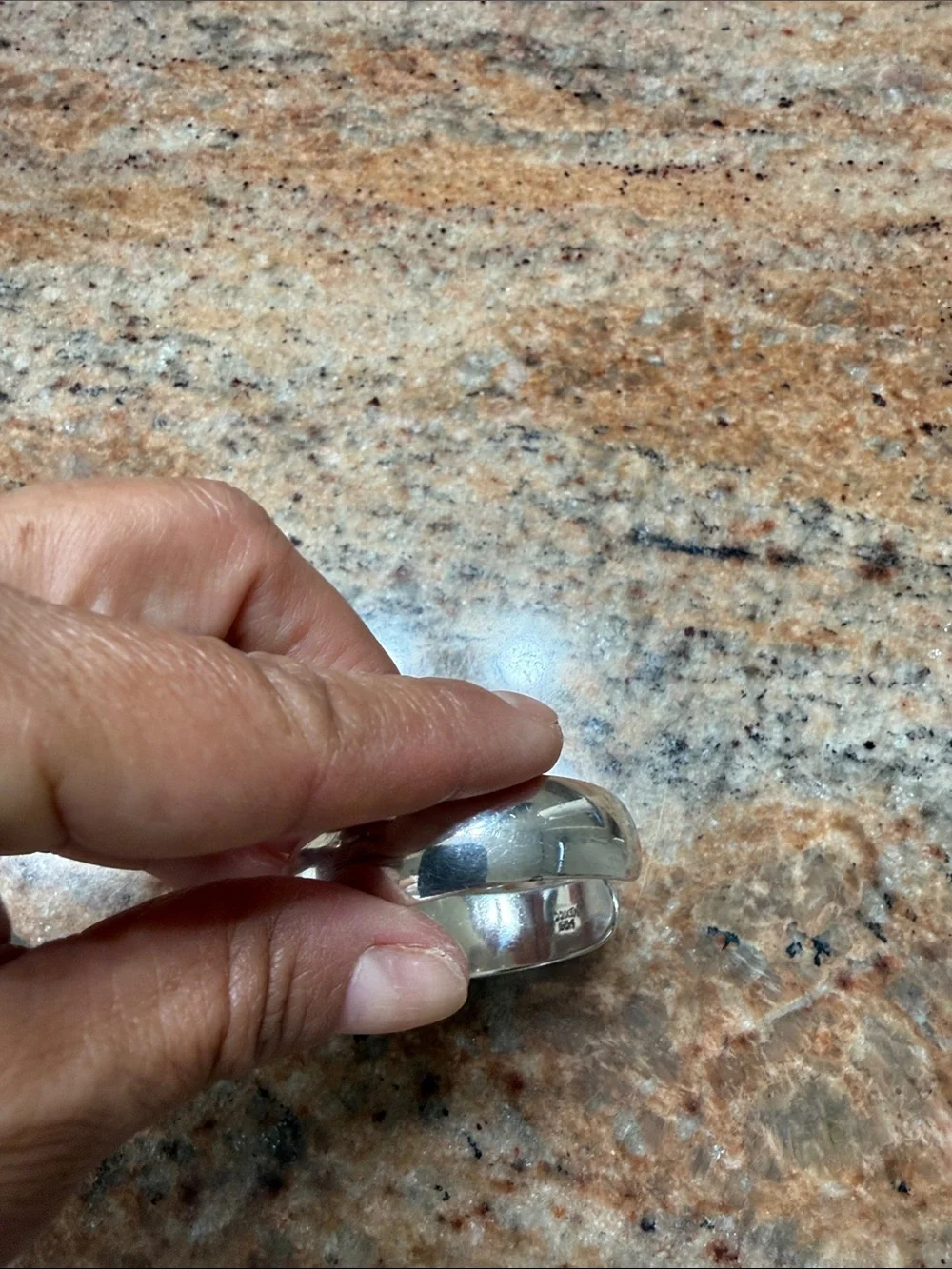 Sterling silver cuff bracelet 925
